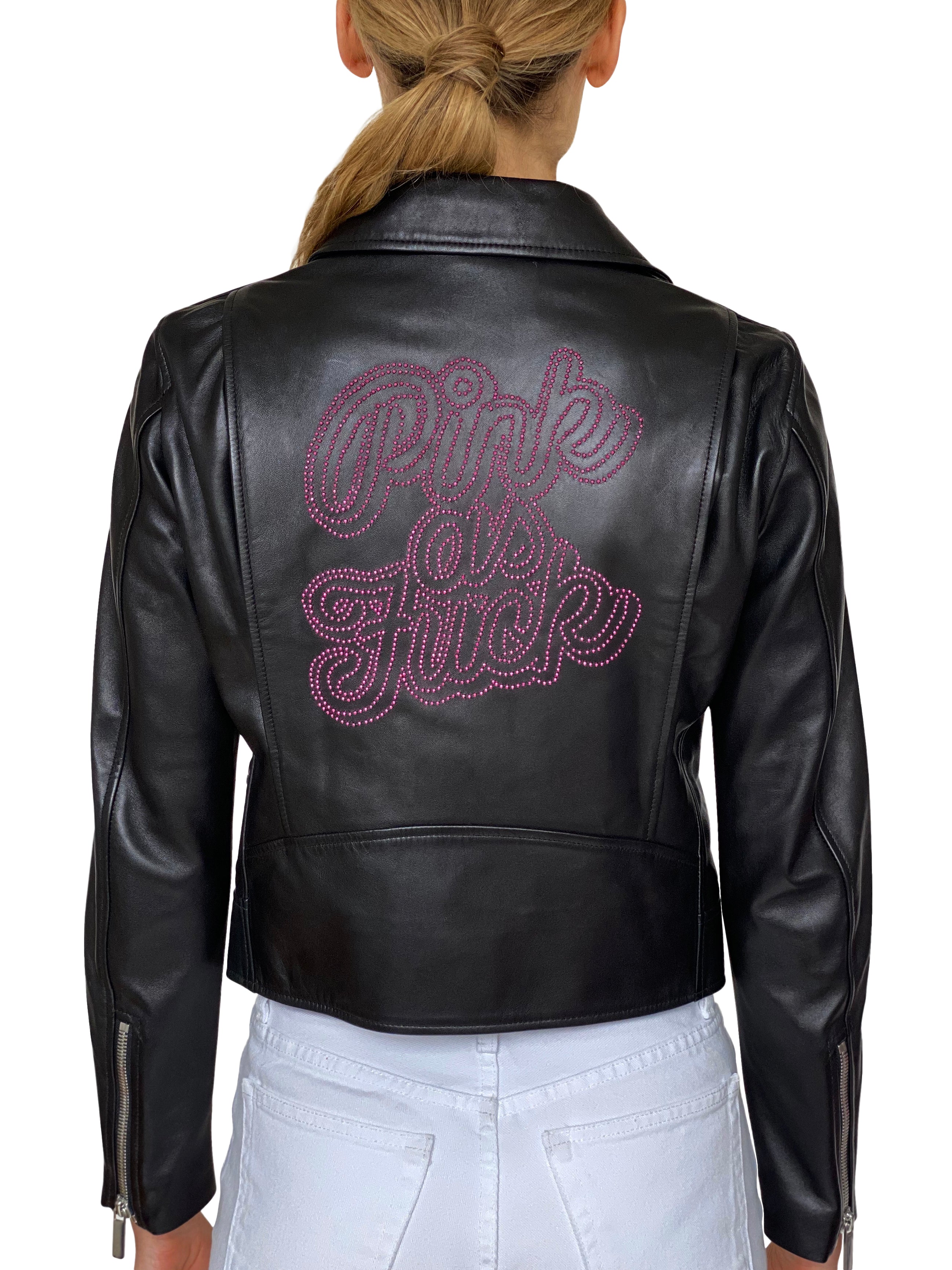 PINK AS FUCK SATIN BOMBER JACKET – Pink as Fuck